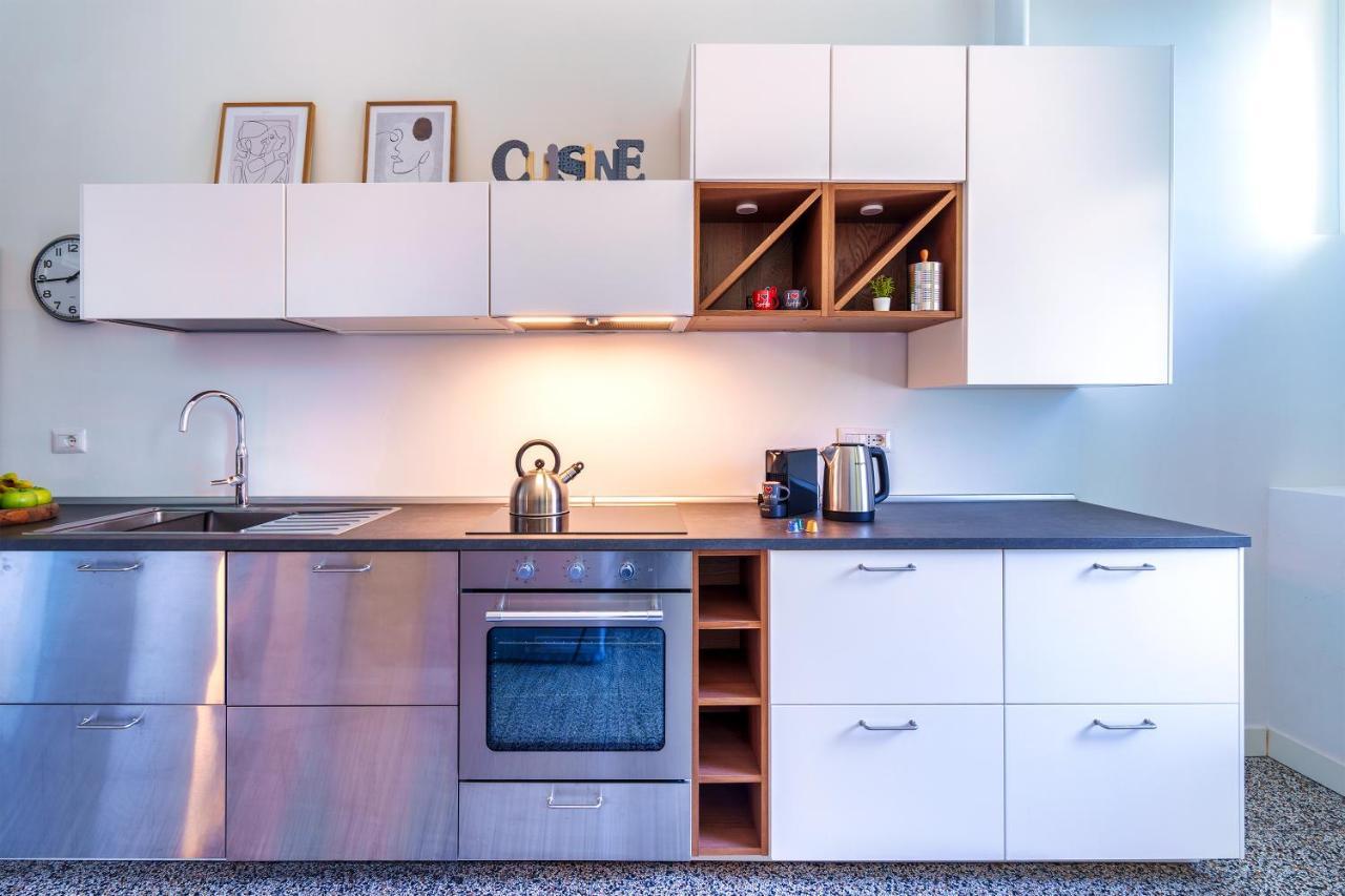 Duomo/Navigli Casa Elegante In Zona Tortona Appartement Milaan Buitenkant foto
